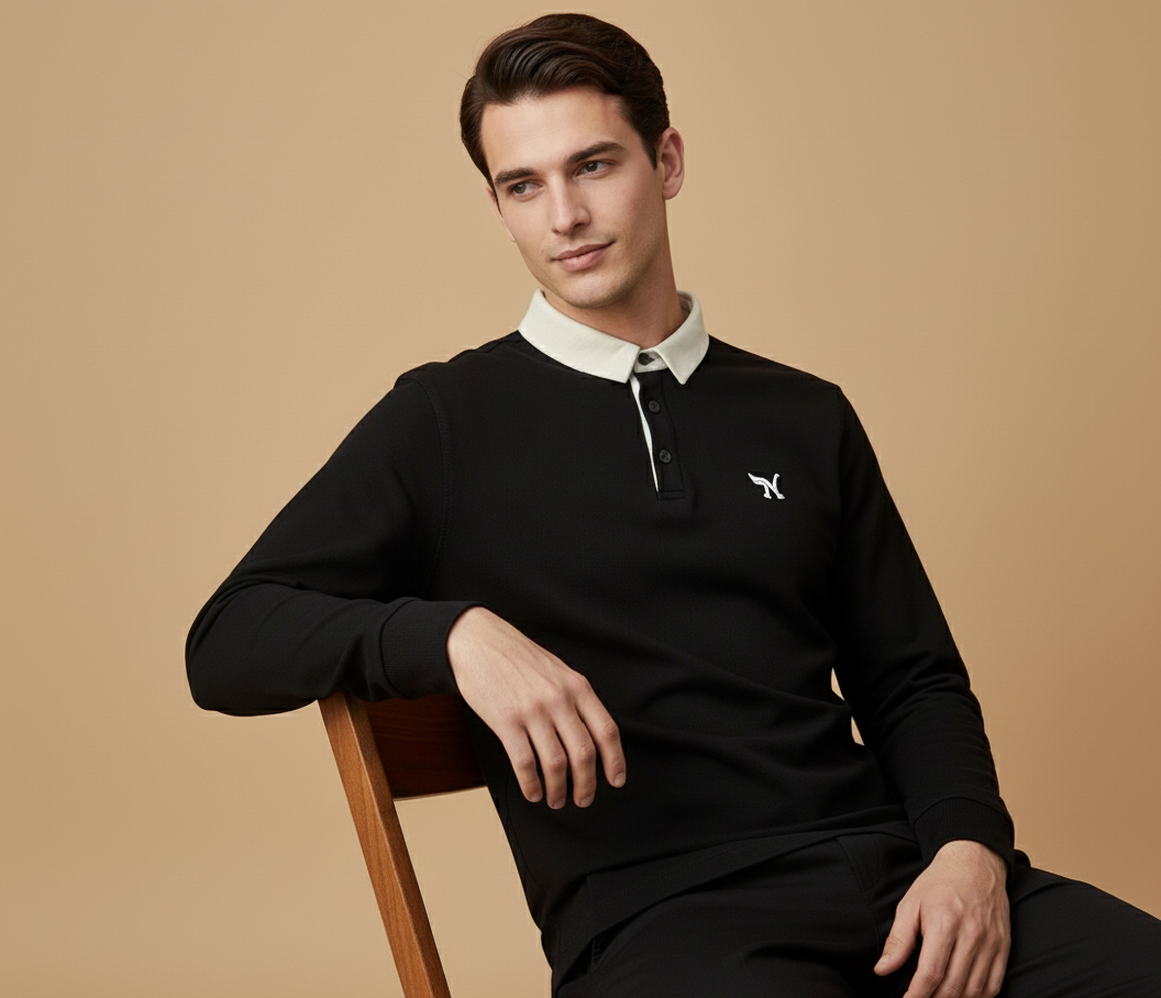 Club Collar Polo (Male) Embrioded