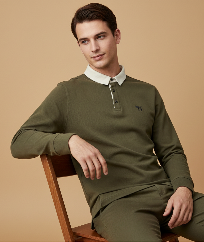 Club Collar Polo (Male) Embrioded