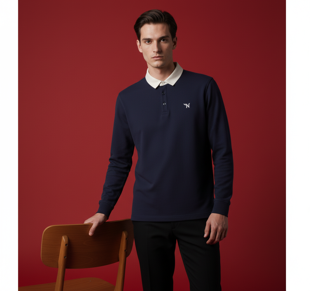 Club Collar Polo (Male) Embrioded