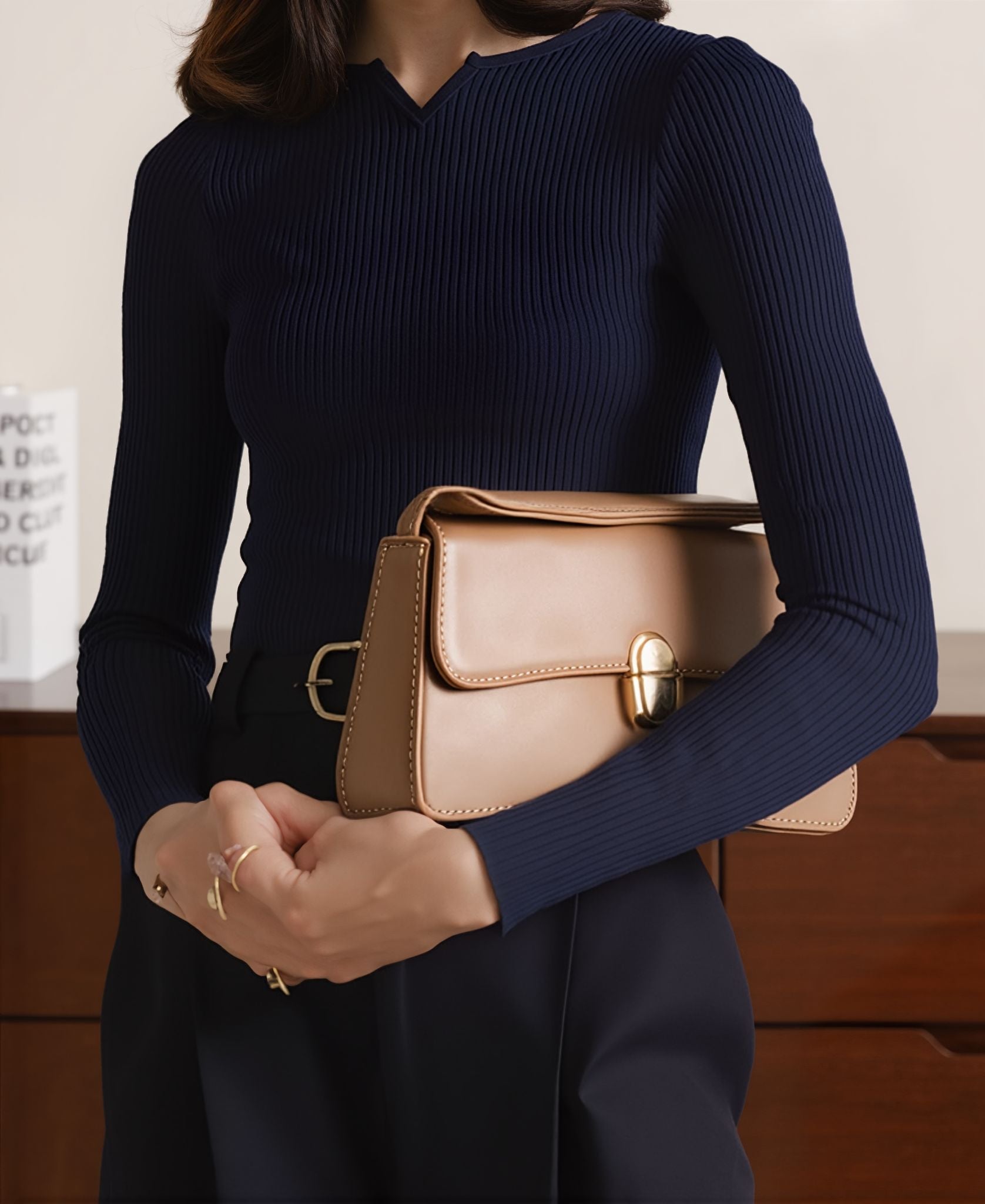 Rib Stretch Top